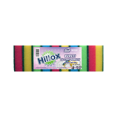 Hillox-Bureti-de-vase-cu-strat-abraziv-10set
