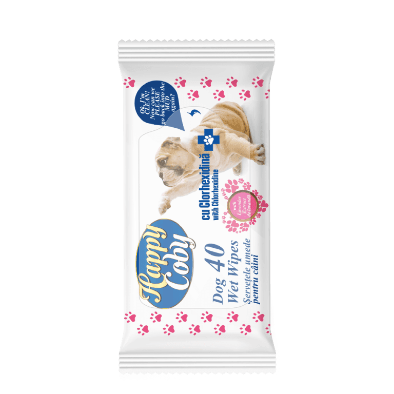 Happy Coby servetele umede caini