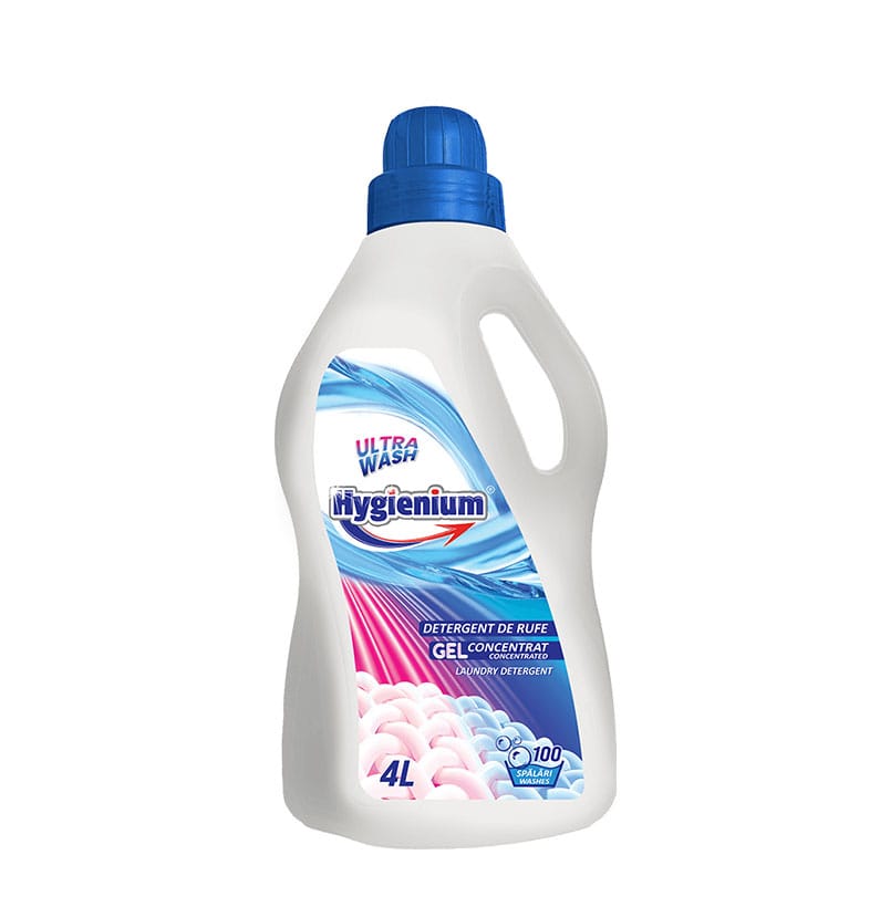 Detergent Gel Concentrat 4L - 100 Spălări - Hygienium