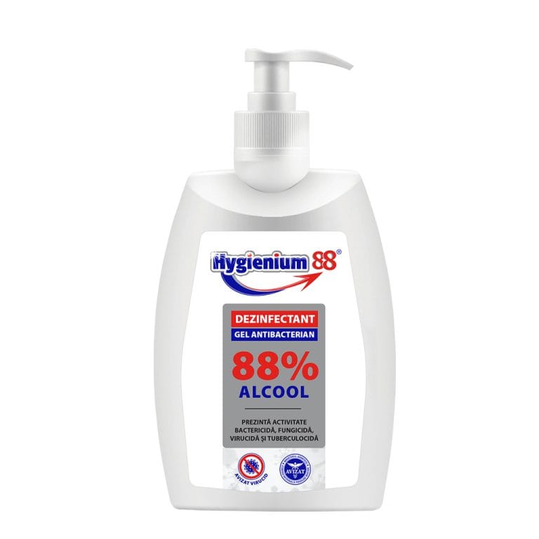 Hygienium Grande Gloria Production Antibacterial Gel 88%, 300ml Hygienium
